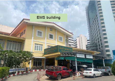 EMS Building External View